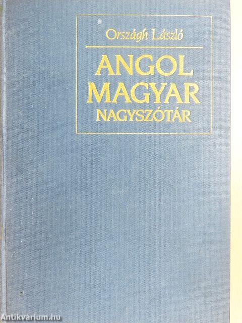 Angol-magyar nagyszótár 1-2.