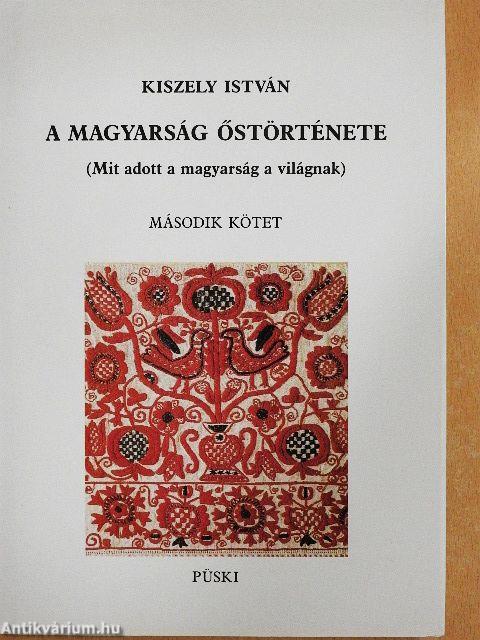 A magyarság őstörténete II.