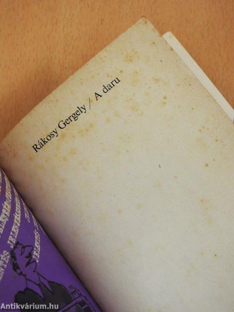 A daru (dedikált példány)