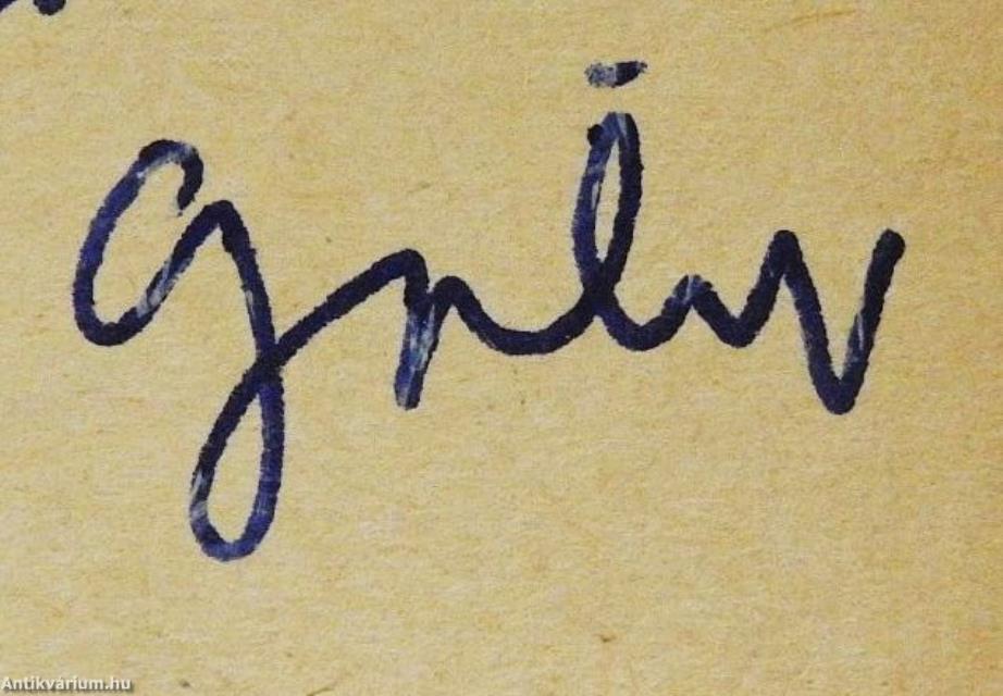 Bécsi ibolyák (dedikált példány)