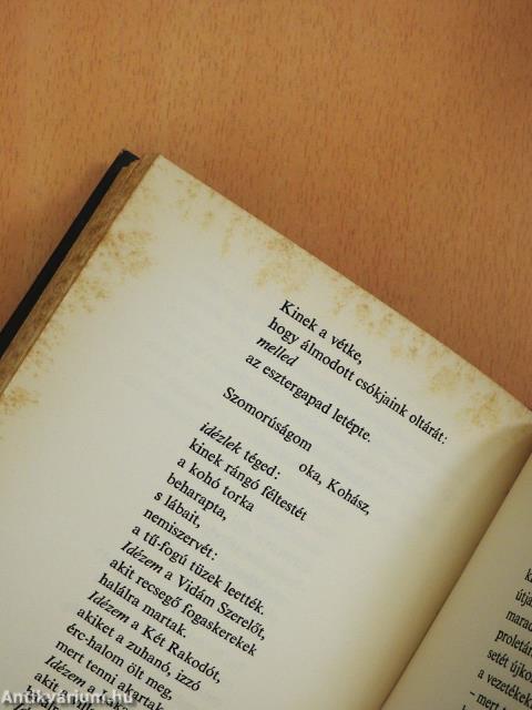 Új versek és gorombakovácsok (dedikált példány)