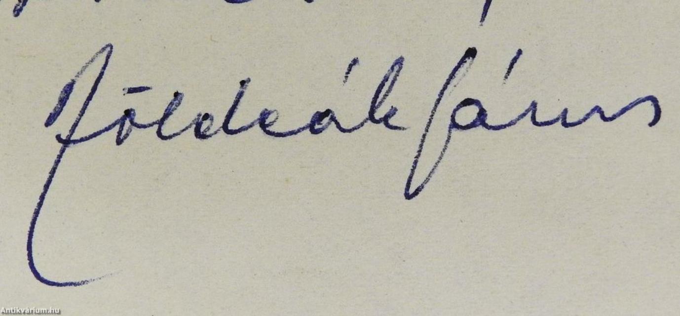 Tékozlók (dedikált példány)