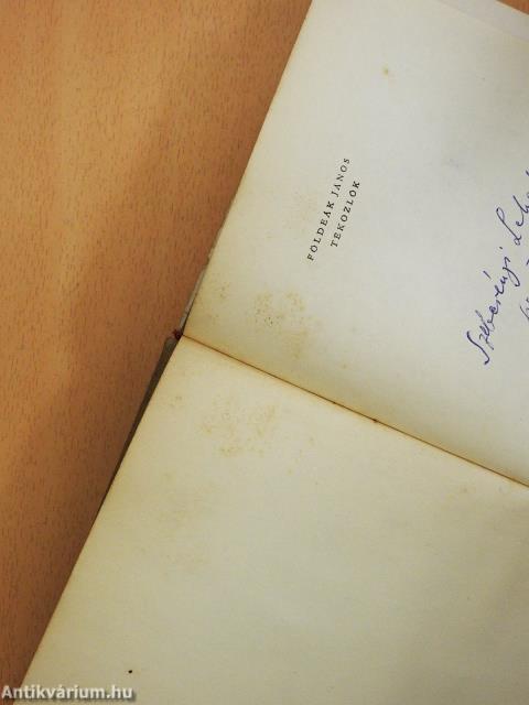 Tékozlók (dedikált példány)