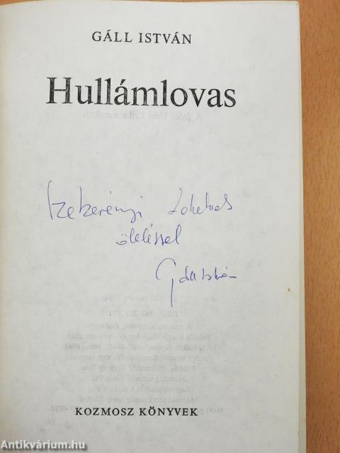 Hullámlovas (dedikált példány)