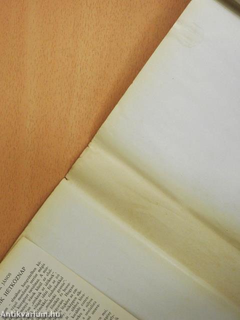 Hetedik hétköznap (dedikált példány)