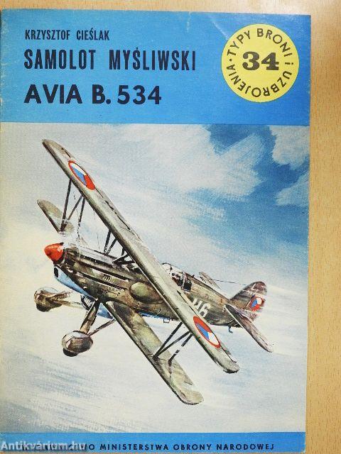 Samolot mysliwski Avia B. 534
