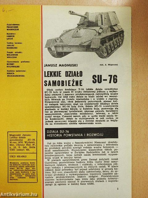Lekkie Dzialo Samobiezne SU-76