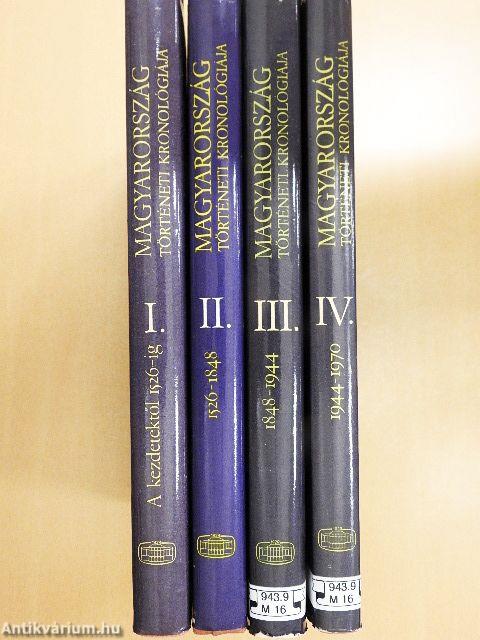 Magyarország történeti kronológiája I-IV.