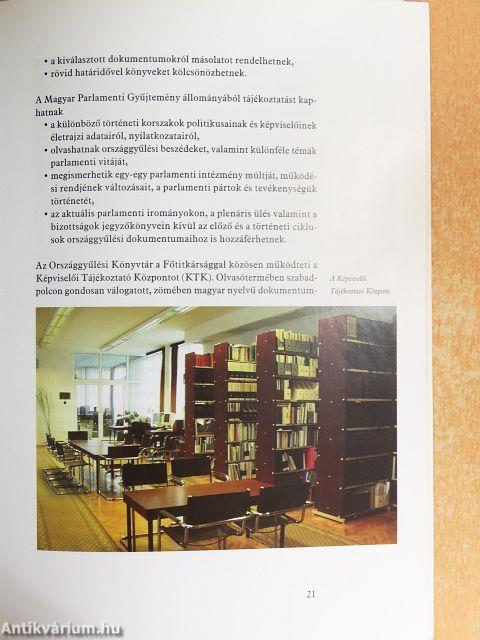 Az országgyűlési könyvtár