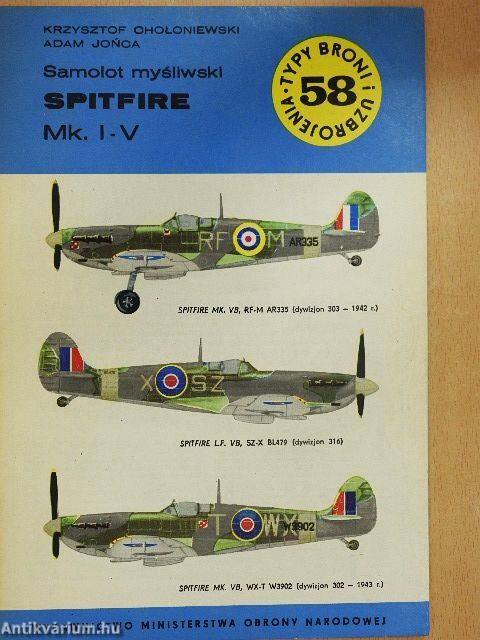 Samolot mysliwski Spitfire Mk. I-V