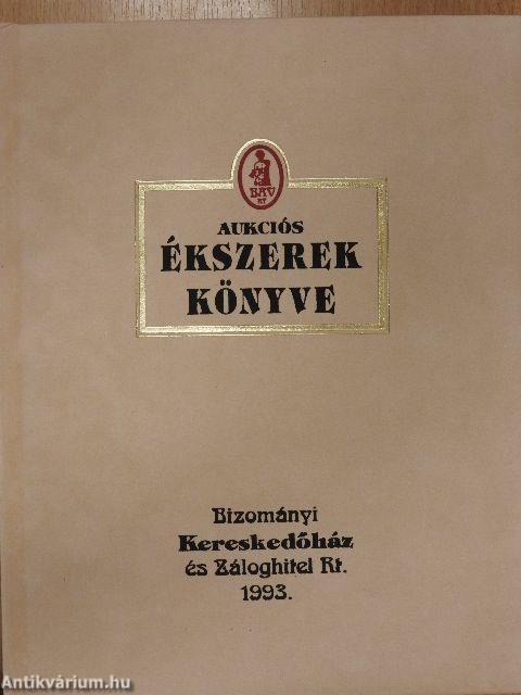 Aukciós ékszerek könyve