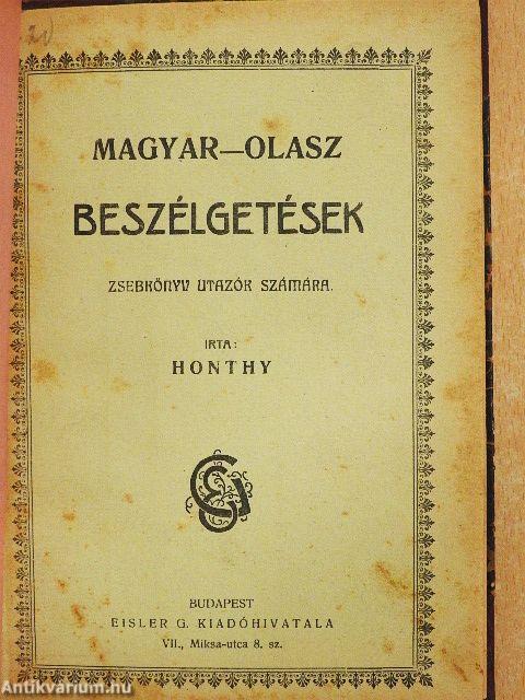 Magyar-olasz beszélgetések