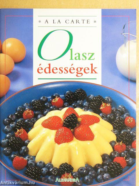 Olasz édességek