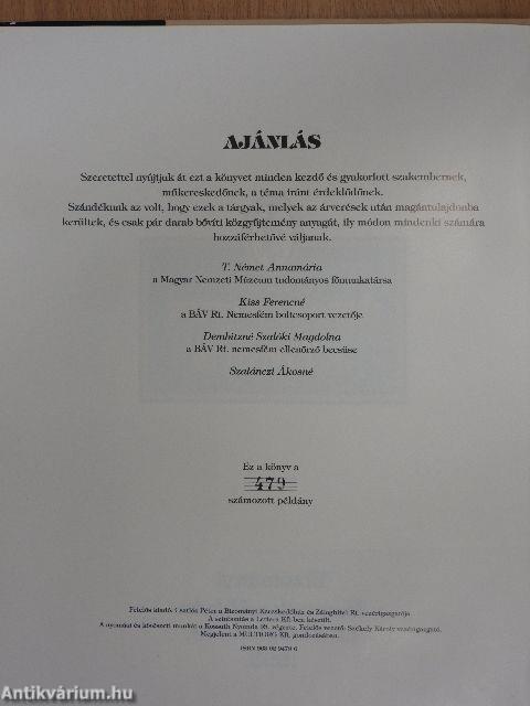 Aukciós ékszerek könyve