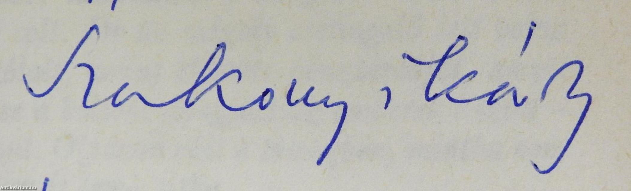 Vendég a palotában (dedikált példány)