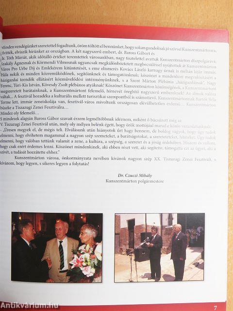 Húsz év muzsikája Kunszentmárton kultúrájáért