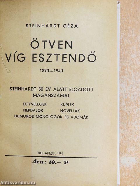 Ötven víg esztendő