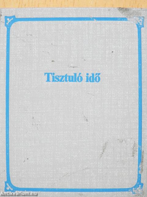Tisztuló idő (minikönyv)