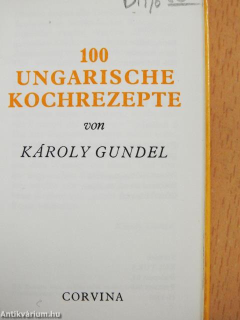 100 ungarische Kochrezepte (minikönyv)