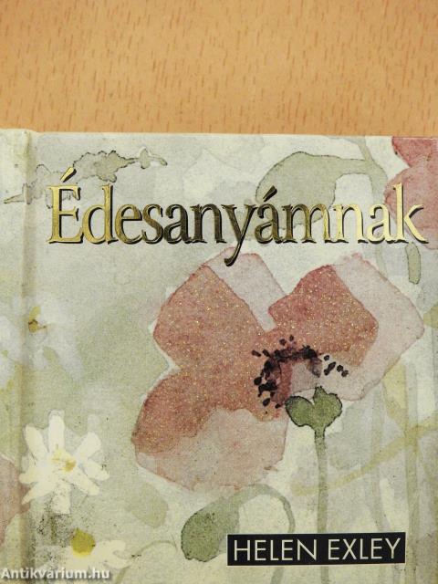 Édesanyámnak (minikönyv)