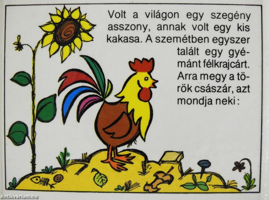A kis kakas gyémánt félkrajcárja (minikönyv)