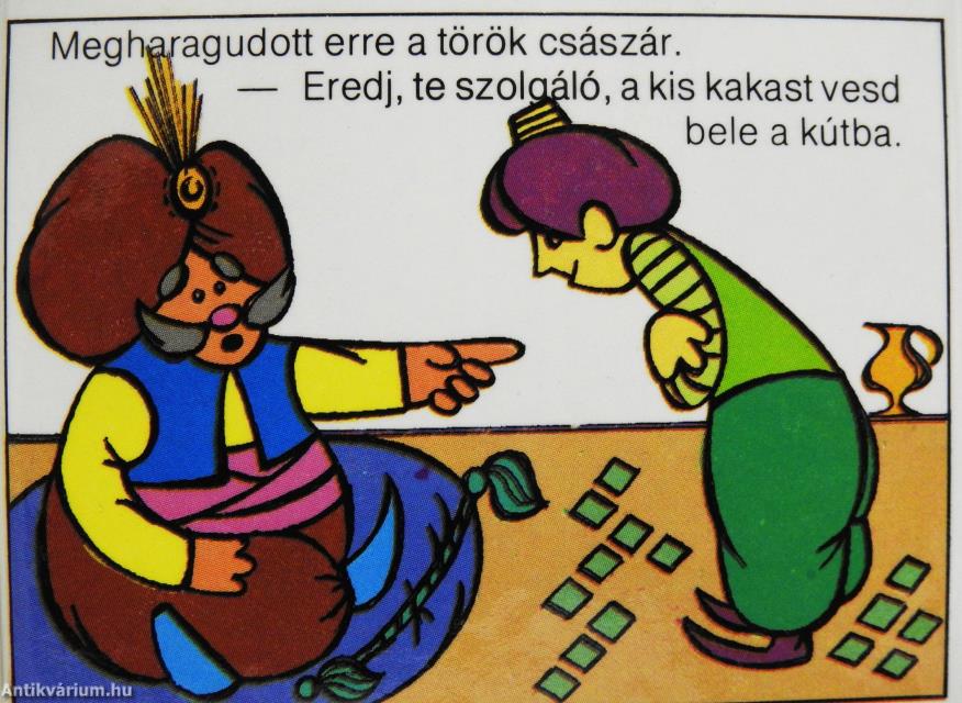 A kis kakas gyémánt félkrajcárja (minikönyv)