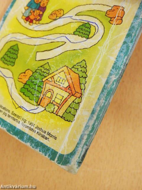 Aranyhajú és a három medve (minikönyv)