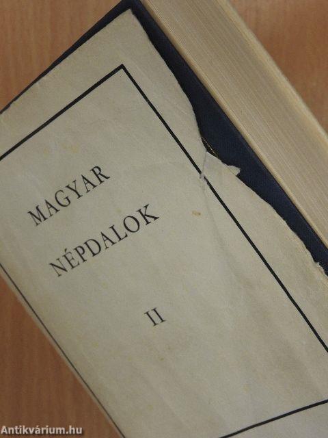 Magyar népdalok I-II.