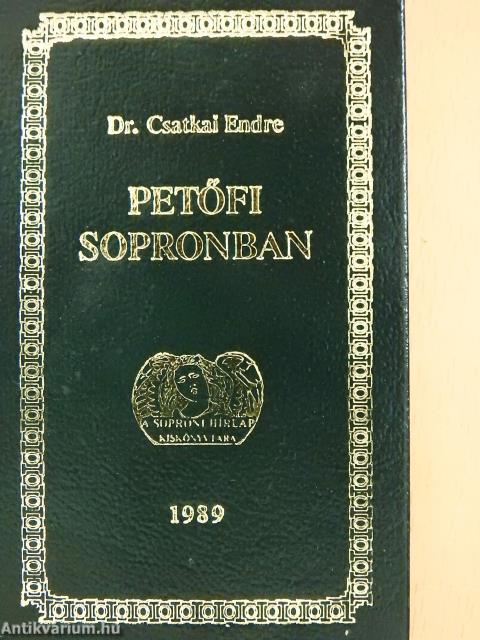 Petőfi Sopronban (minikönyv)