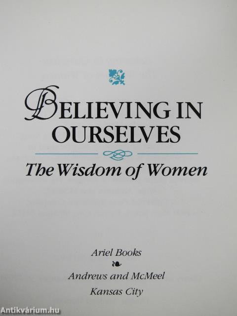 Believing in Ourselves (minikönyv)
