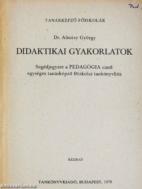 Didaktikai gyakorlatok