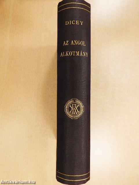 Bevezetés az angol alkotmányjogba