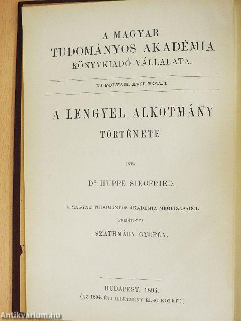 A lengyel alkotmány története