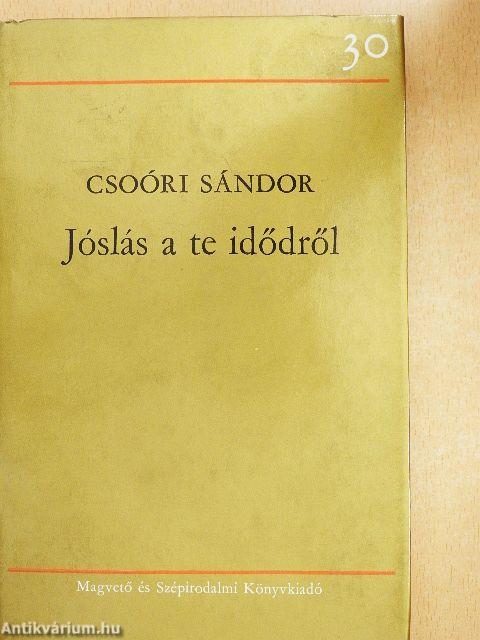 Jóslás a te idődről