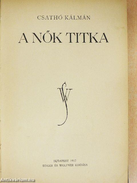A nők titka