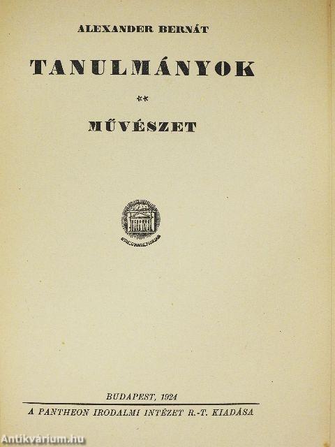 Tanulmányok II.