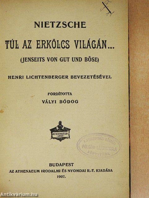 Túl az erkölcs világán...