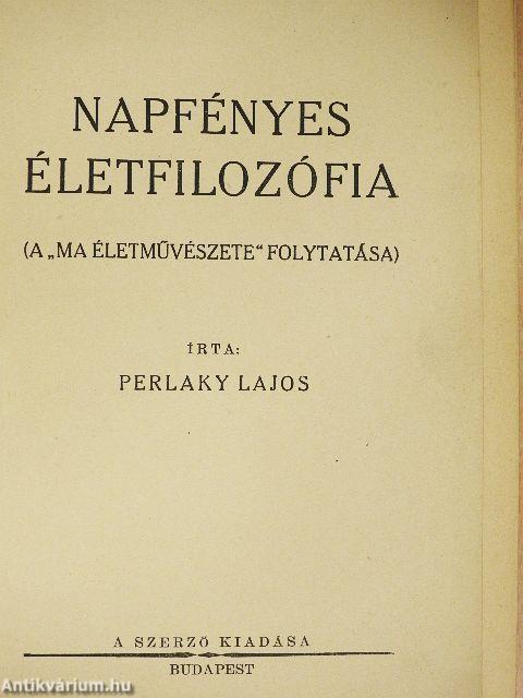 Napfényes életfilozófia