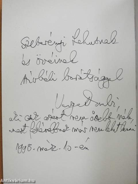 Szabadság és halál 1848-49 (dedikált példány)