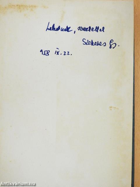 A törvény (dedikált példány)