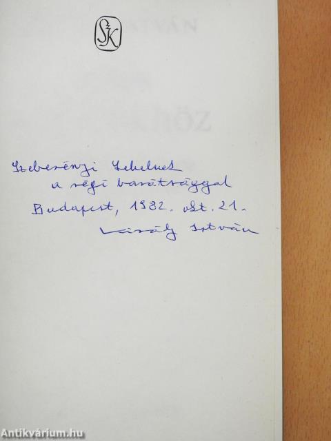 Intés az őrzőkhöz 1-2. (dedikált példány)