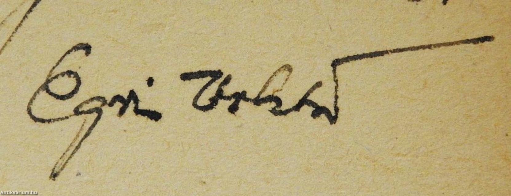 Keserű égbolt (dedikált példány)