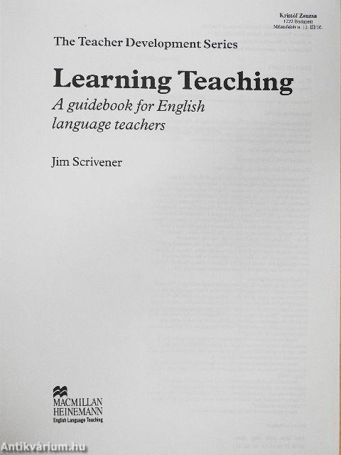 Learning Teaching
