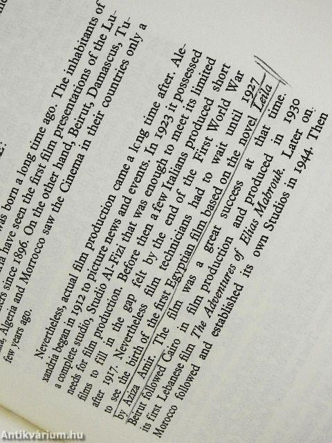 Arab Cinema and Culture