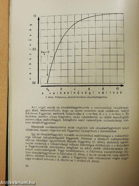 A matematikai statisztika alkalmazása a hidrológiában