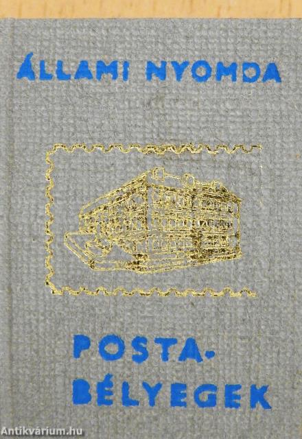 Magyar postabélyeg VI. (minikönyv) (számozott)
