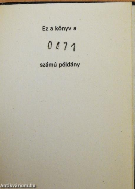 Magyarország 1848-49 (minikönyv) (számozott)