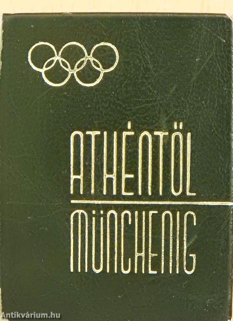 Athéntől Münchenig (minikönyv)