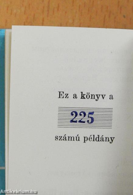 Kasmíri rege (minikönyv) (számozott)