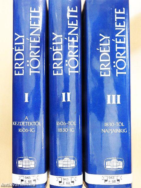 Erdély története I-III.